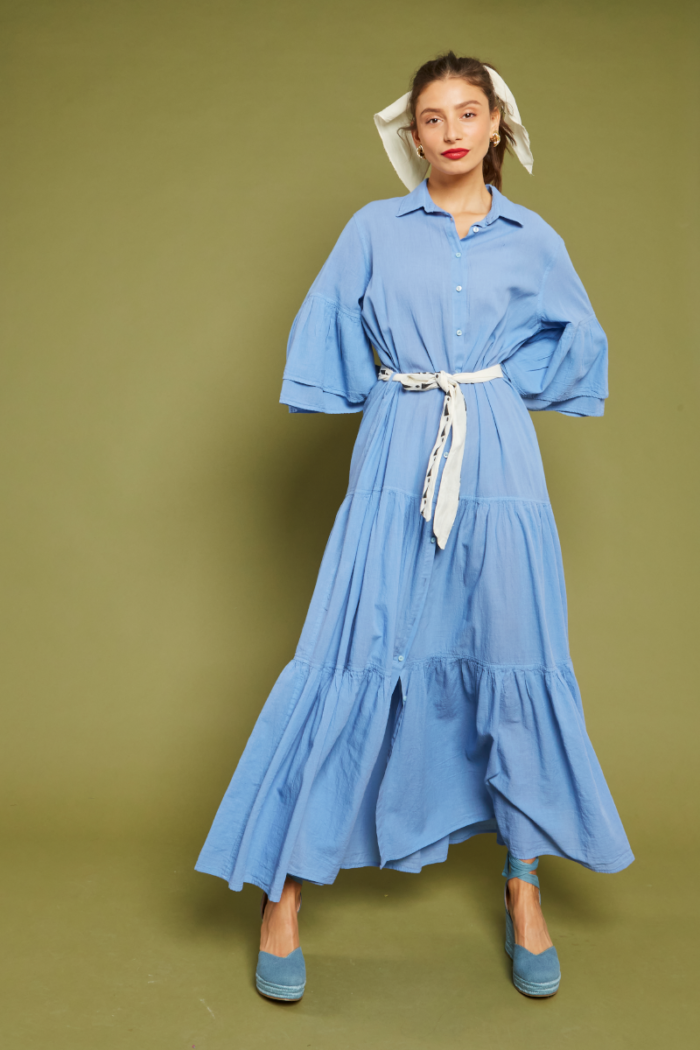 NEMA Naxos Boho Dress Blue